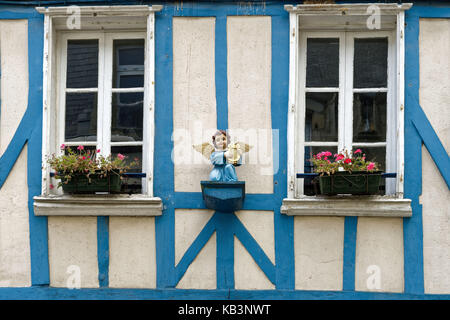 La France, Finistère, quimper, maison à colombages médiéval Banque D'Images