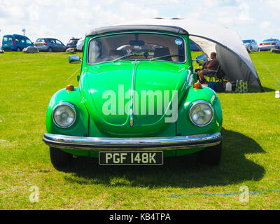 Une voiture classique VW Beetle Banque D'Images