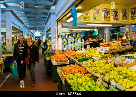 Marché de fruits,Vintimille, ligurie, italie Banque D'Images