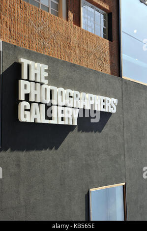 Royaume-uni, Londres, SOHO, la galerie du photographe Banque D'Images