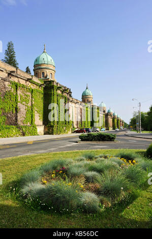 Croatie, Zagreb, mirogoj cemetery, l'un des plus grands d'Europe, voyage, Banque D'Images