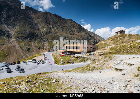 Europe, Autriche/Italie, Alpes, montagnes - Passo Rombo - Timmelsjoch Banque D'Images