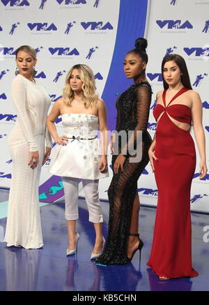 Mtv video music awards (vma) 2017, qui a eu lieu lors du forum à Inglewood, Californie. Comprend : Dinah jane, allié brooke, kordei normani, et Lauren jauregui de cinquième harmonie où : Inglewood, Californie, États-Unis Quand : 27 août 2017 Credit : fayesvision/wenn.com Banque D'Images