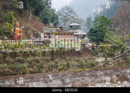 Kirateshwar mahadev temple (shiv mandir à legship), à l'ouest du Sikkim, Inde, Asie Banque D'Images