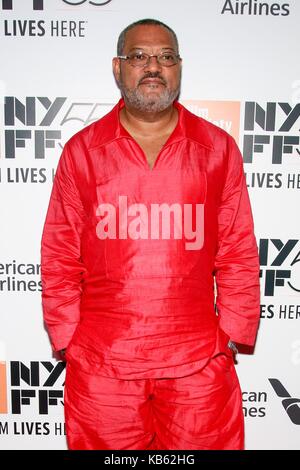 New York, NY, USA. 28 sep, 2017. Laurence Fishburne aux arrivées pour last flag flying soirée d'ouverture une première mondiale à la 55e festival du film de new york, Lincoln Center, New York, NY Le 28 septembre 2017. crédit : Jason Mendez/everett collection/Alamy live news Banque D'Images