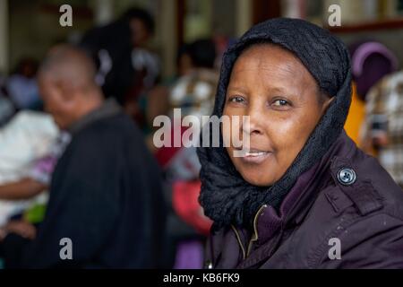 Mathare est une collection de bidonvilles de Nairobi, Kenya. La clinique sans rendez-vous géré par l'ong médecins allemands est le seul établissement médical pour des milliers de personnes. novembre 2016 | Le monde d'utilisation Banque D'Images