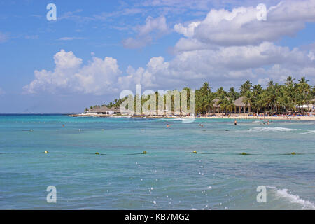 Plage de Bayahibe Banque D'Images