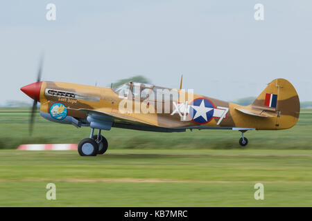 Curtiss P-40 Warhawk Banque D'Images