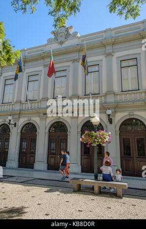 Théâtre municipal, Baltazar Dias à Funchal Banque D'Images