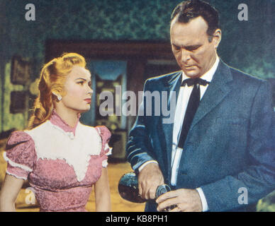 Star dans la poussière, l'aka : noch heute sollst Du hängen, USA 1956, Regie : Charles F. Haas, acteurs : Mamie van Doren, Leif Erickson Banque D'Images