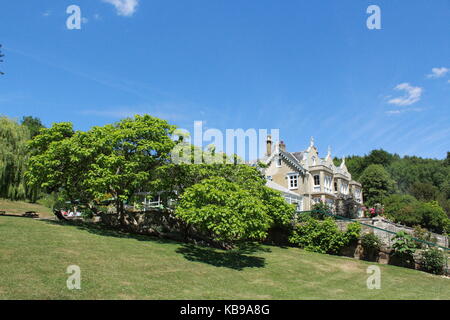 Manor House à Sevenoaks en été Banque D'Images