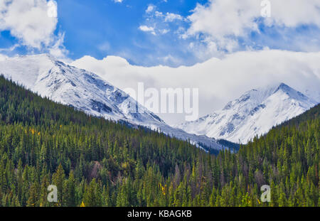 Montagnes Rocheuses du Colorado Sommets enneigés Banque D'Images