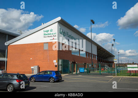 Leigh Harriers & AC Running club & Stadium à Leigh sports village, Leigh, England, UK Banque D'Images