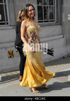 Strictly Come Dancing 2017 - lancement d' extérieur : Katya jones où : London, Royaume-Uni Quand : 28 août 2017 Source : wenn.com Banque D'Images