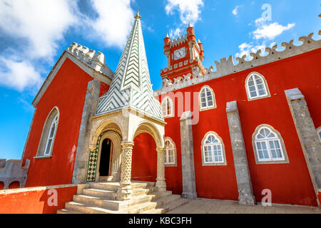 Palais de Pena Sintra Banque D'Images