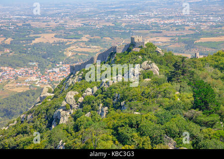 Antenne de Château des Maures Banque D'Images