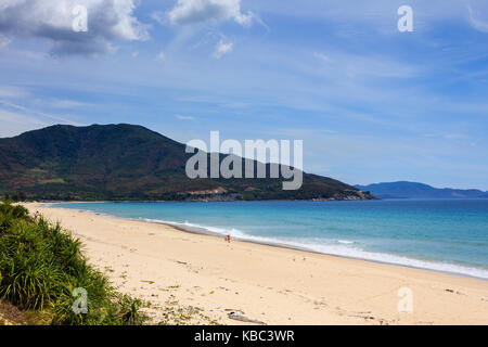 Bai dai (également connu sous le nom de Long Beach), Khanh Hoa, Vietnam. bai dai beach est situé à 40 minutes au sud et est sans aucun doute la meilleure, plus chill Banque D'Images