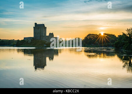 Dunguaire castle, comté de Galway, connacht province, république d'Irlande, Europe Banque D'Images