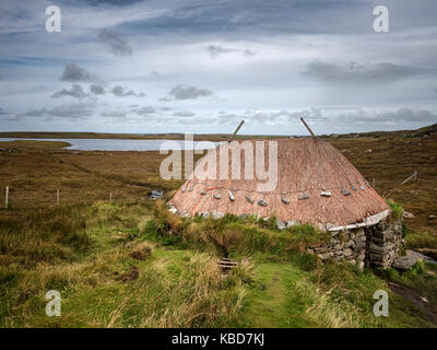 L'Âge du Fer de l'usine de type scandinave et four à Shawbost sur l'île de Lewis dans les Western Isles, Hébrides extérieures, de l'Ecosse Banque D'Images