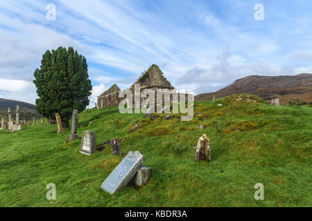 Cill Chriosd, île de Skye, Écosse, Royaume-Uni Banque D'Images