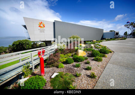 Le National Anzac Centre donne sur le King George Sound Banque D'Images