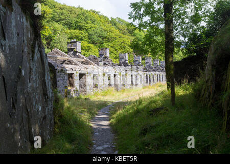 Caserne d'Anglesey, Dinorwic Quarry, au nord du Pays de Galles UK Banque D'Images