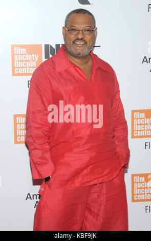 New York, NY, États-Unis. 28 septembre 2017. Laurence Fishburne assiste à la 55ème édition du festival du film de New York, première nocturne de « Last Flag Flying » à Alice Tully Hall, Lincoln Center le 28 septembre 2017 à New York City. Crédit : John Palmer/Media Punch/Alay Live News Banque D'Images