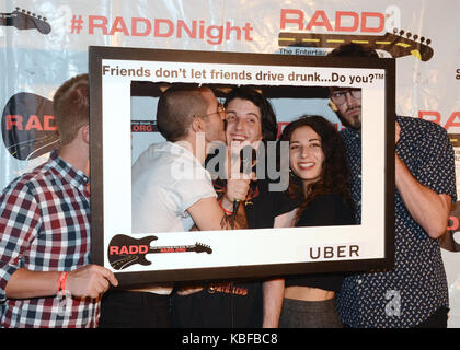 Highland park, USA. 28 sep, 2017. daisy assiste à radd et uber présent # raddnightlive ! Dans la région de Highland Park, Californie à la hi hat le 28 septembre 2017. crédit : la photo de l'accès/Alamy live news Banque D'Images