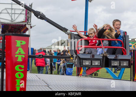 L'aéroport de Cotswold, UK. 30 septembre, 2017. Le 30 septembre, l'aéroport de Cotswold ouvre ses portes au public pour une période de douze heures vintage et de guerre extravaganza pour lever des fonds pour la Royal British Legion et battant 4 liberté crédit : Paul hastie/Alamy live news Banque D'Images