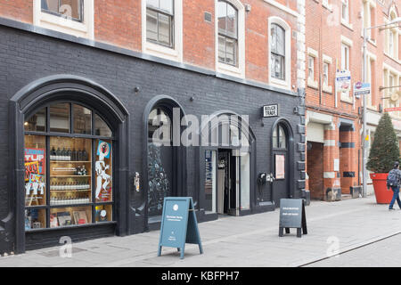 Rough Trade record shop à Nottingham Banque D'Images