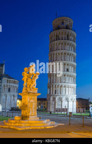 Tour de Pise - Pise, Italie Banque D'Images