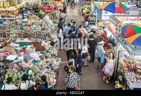 Marché de Warorot (Talat Warorot) à Chiang Mai, Thaïlande Banque D'Images