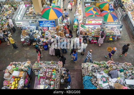 Marché de Warorot (Talat Warorot) à Chiang Mai, Thaïlande Banque D'Images