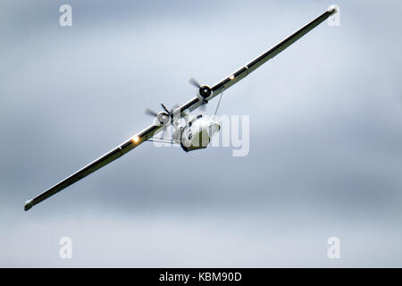 Consolidated PBY Catalina flying boat amphibien. Banque D'Images