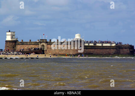 Rock fort perche Banque D'Images