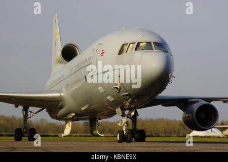 Lockheed 1011 Tristar, K1, ZD951, avion-citerne, Banque D'Images