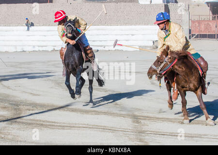 LEH, INDE - Le 22 septembre 2017 : Polo beaucoup pendant le Festival à Leh Ladakh Inde le 20 septembre 2017 Banque D'Images