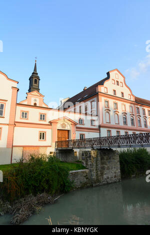 Château Schloss Neuhaus, Neuhaus am Inn, Niederbayern, Basse Bavière, Bade-Wurtemberg, Bavière, Allemagne Banque D'Images