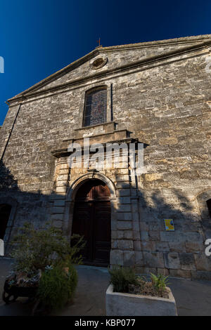 Eglise village de Correns Var Provence Verte France (83) Banque D'Images