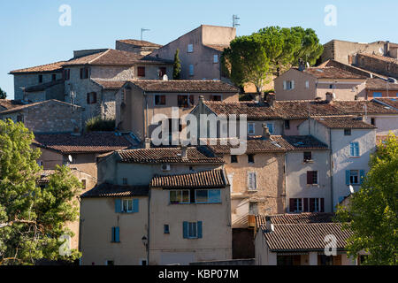 Village de Carcès Var Provence Verte France (83) Banque D'Images