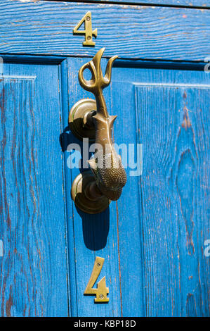 Heurtoire de Porte Village Cotignac Provence Verte /Provence Alpes Côte d'Azur, Var (83), France Banque D'Images