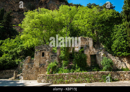 Théâtre de verdure Village Cotignac Provence Verte /Provence Alpes Côte d'Azur, Var (83), France Banque D'Images