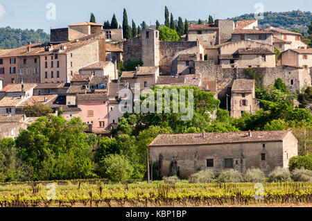 Village de Carcès Var Provence Verte France Banque D'Images