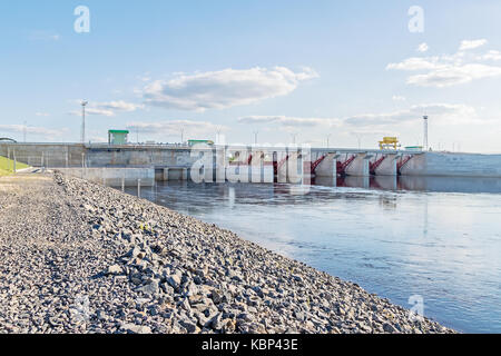 Station d'énergie hydroélectrique Banque D'Images