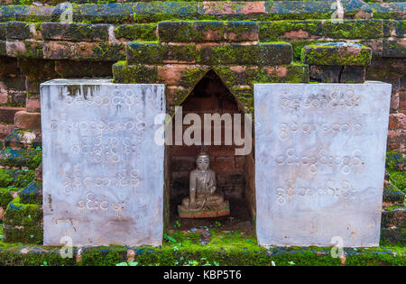 La pagode kakku dans l'Etat Shan myanmar Banque D'Images