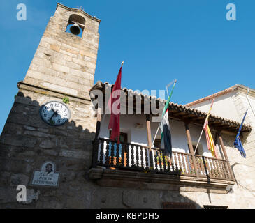 Ayuntamiento de Villanueva de la Vera. Cáceres. L'Estrémadure. España Banque D'Images