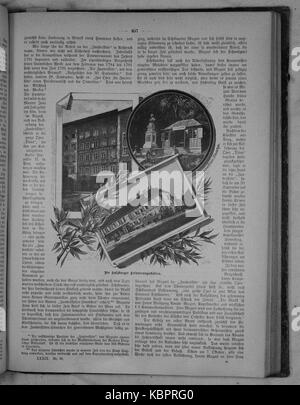 Une illustration du magazine 'Die Gartenlaube', publiée en 1891. L'image offre un aperçu historique de la culture et de la société de la fin du XIXe siècle. Banque D'Images