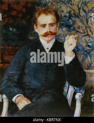 Pierre Auguste Renoir Albert Cahen d'Anvers Banque D'Images