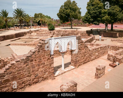 Château de Silves dans l'Algarve, Portugal Banque D'Images