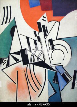 Objectif non Composition (Suprématisme) (1916) 1917, Rozanova anagoria Banque D'Images